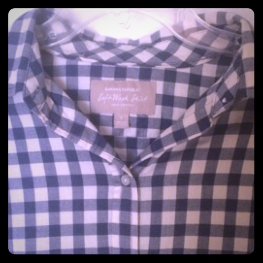Banana Republic soft wash button up