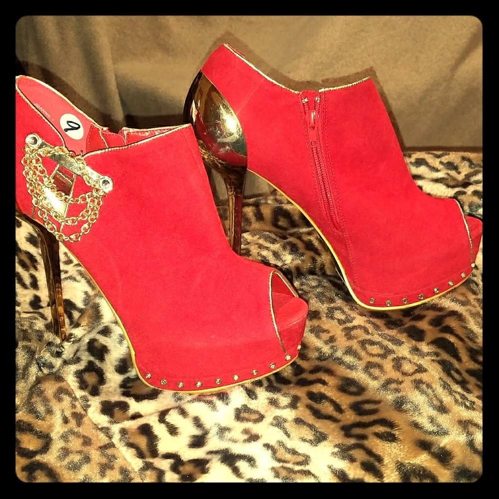 👠👠Mascotte Red and Gold sz 9 👠👠👠