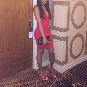 Wet Seal Red Party Dress