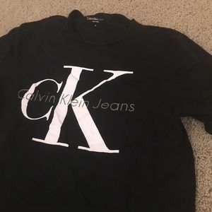 Black calvin klein jeans T-Shirt
