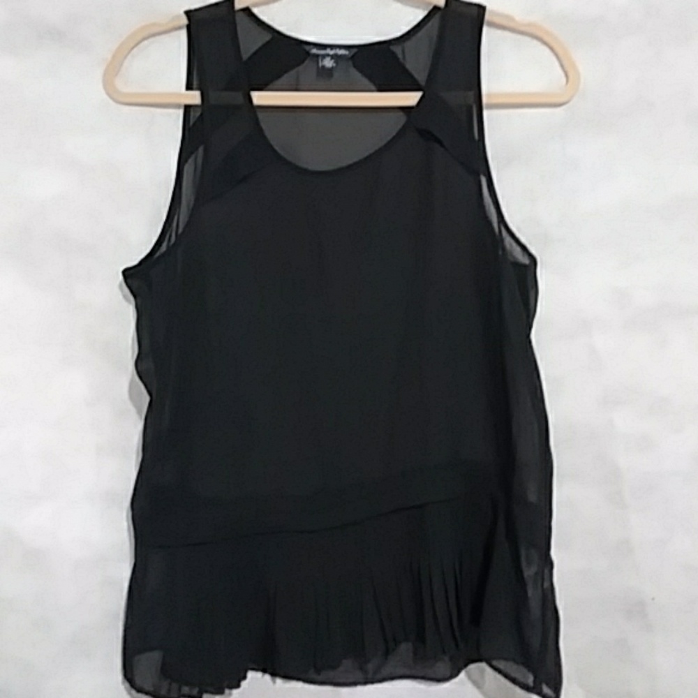 AEO | Sheer Sleeveless Top
