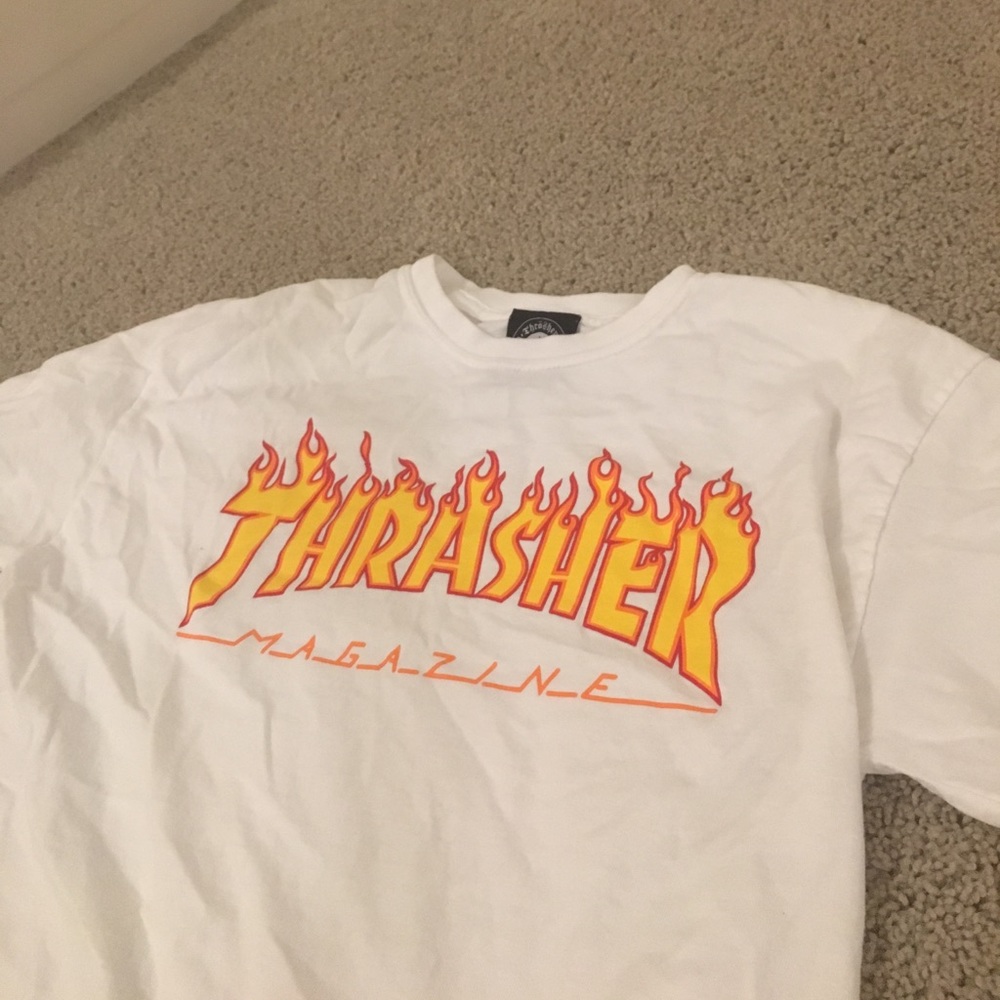 Thrasher Flames Shirt