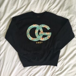 Obey Floral OG Crewneck
