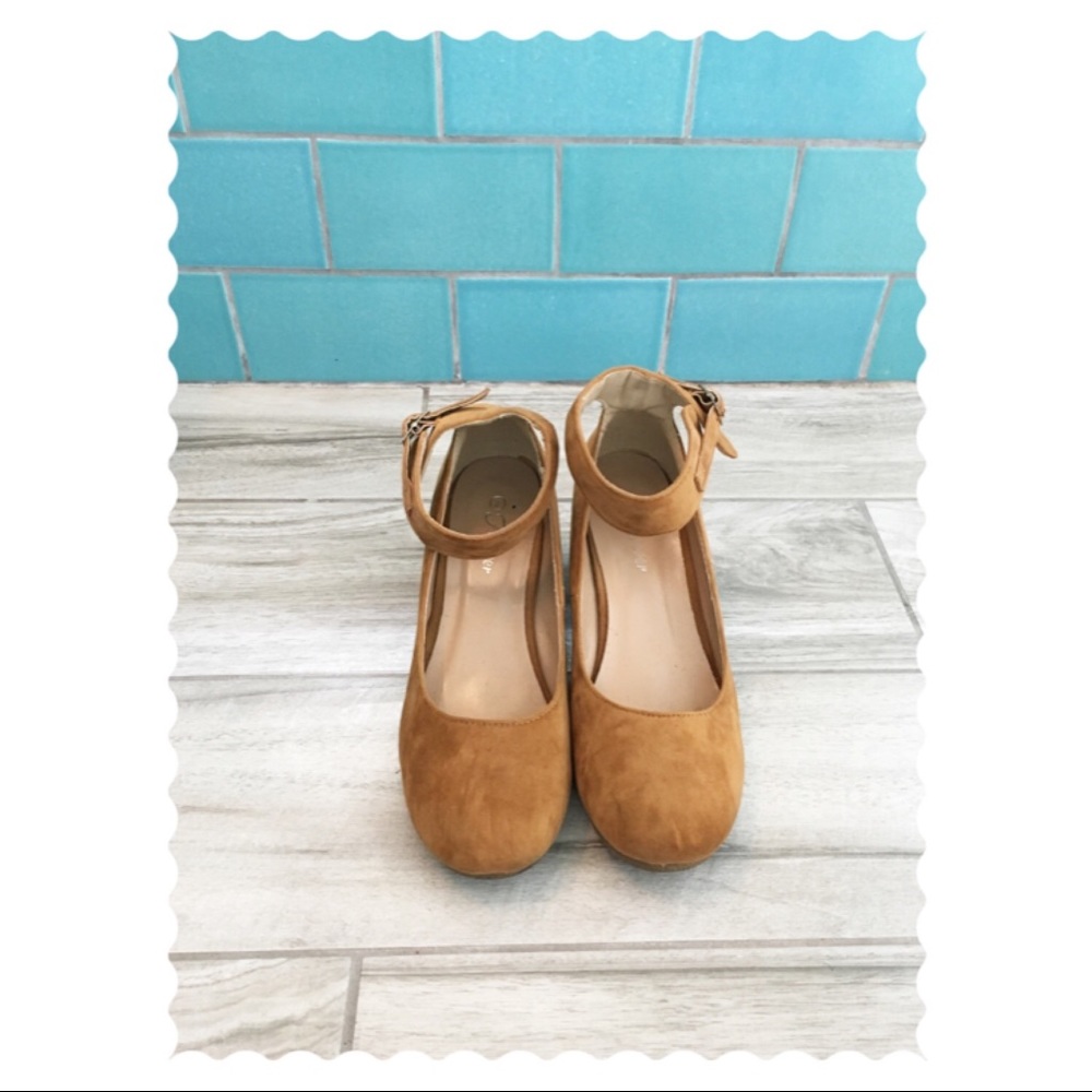 SOLD Ankle Strap Wedges