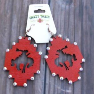 Crazy Train Earrings