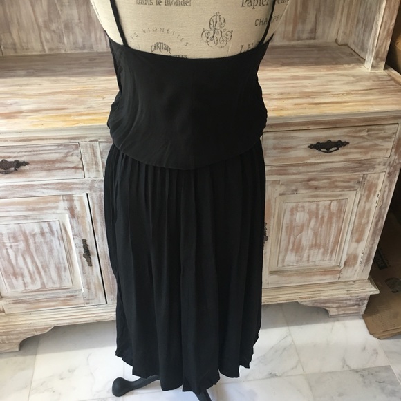 last one • black chiffon maxi dress - Picture 4 of 4