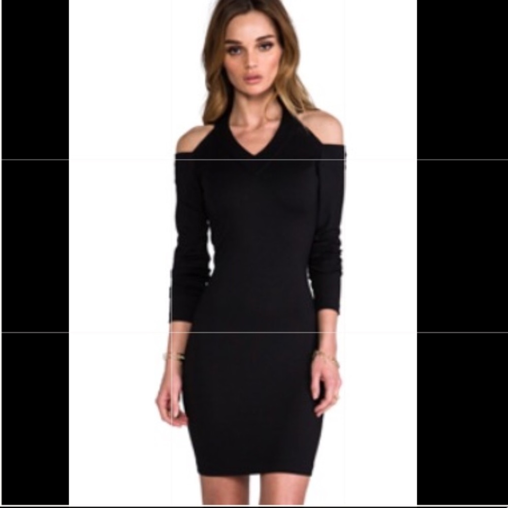Amanda Uprichard Black mini dress