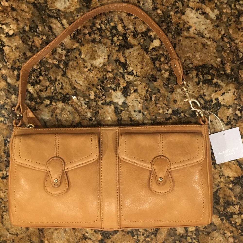 NWT!  Liz Claiborne Leather Collection Handbag