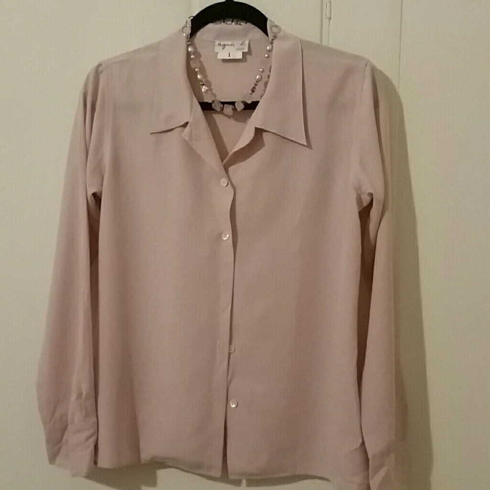 Agnes B of Paris Blouse