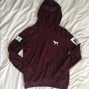 Maroon Victoria Secret PINK Hoodie!