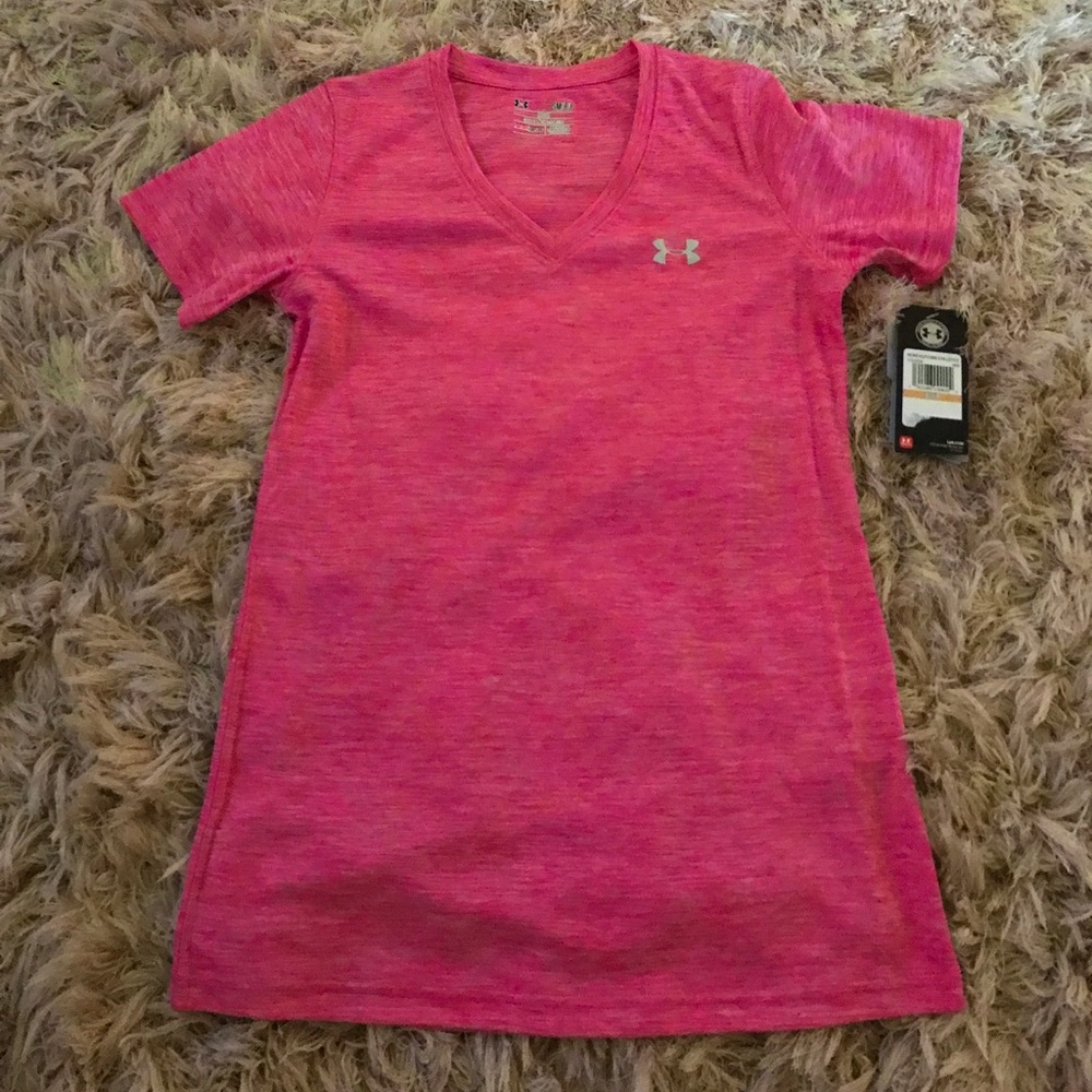 Adult S: pink workout shirt