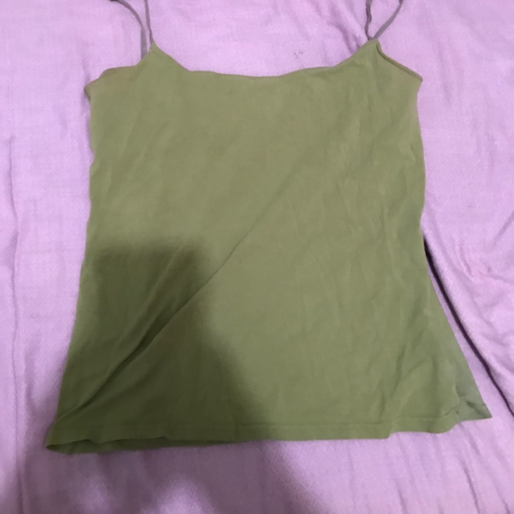 GREEN Tank top