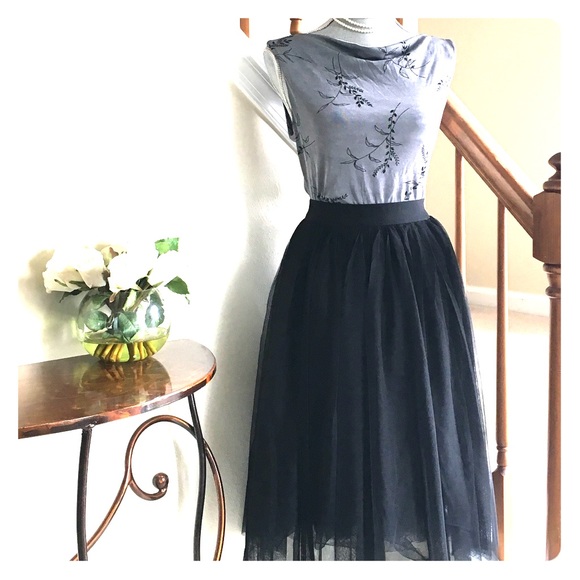 Dresses & Skirts - 🌼NWT Beautiful Tulle Skirt, Stretch Waistband