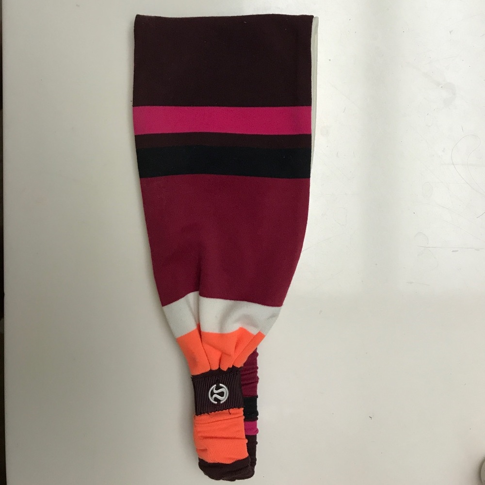 lululemon reversible colorblock headband