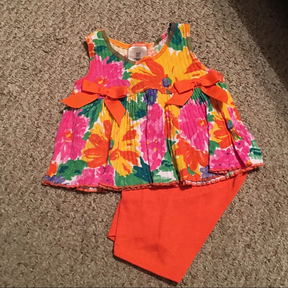 Girls Summer Shorts set