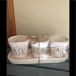 Rae Dunn Basil Oregano Sage