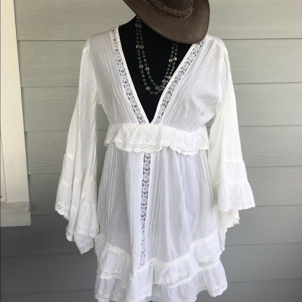 Boho cotton dress