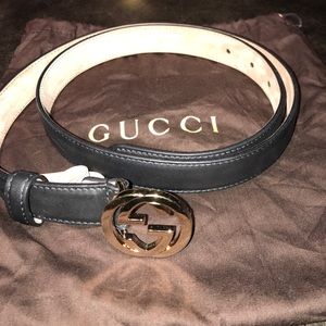 Gucci belt with interlocking GG