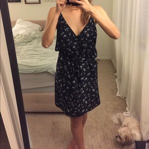 Joie floral silk dress