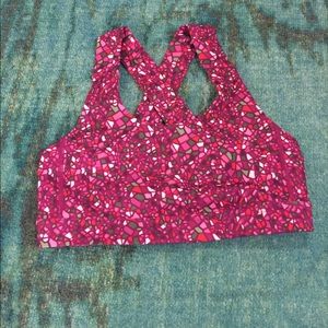 LULULEMON never worn multicolored sports bra