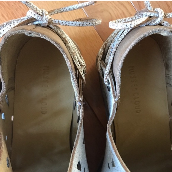 Musse& Cloud Anisse Distressed Leather Ankle boots - Picture 2 of 7