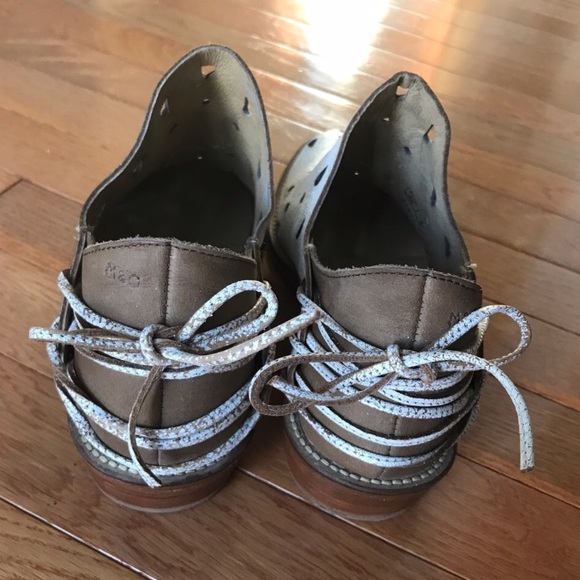 Musse& Cloud Anisse Distressed Leather Ankle boots - Picture 3 of 7