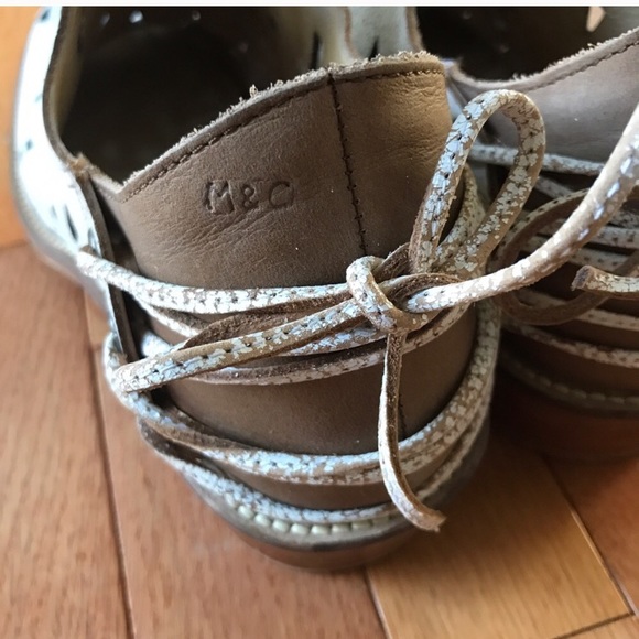 Musse& Cloud Anisse Distressed Leather Ankle boots - Picture 4 of 7