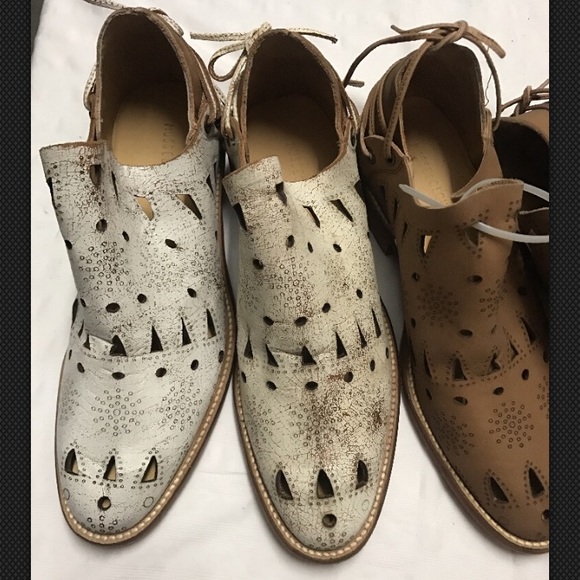 Musse& Cloud Anisse Distressed Leather Ankle boots - Picture 7 of 7