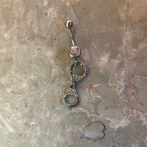 💖Hand Cuff Belly Ring