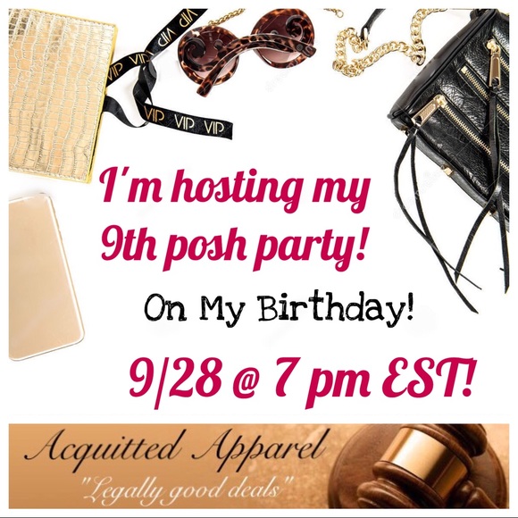 Thanks for a great birthday & posh party! - Picture 2 of 2