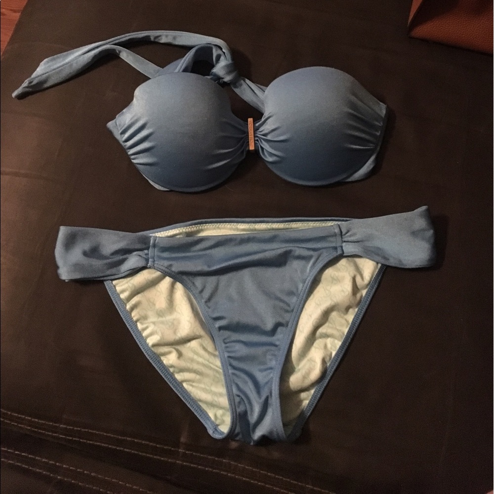 Beautiful blue Victoria Secret bathing suit
