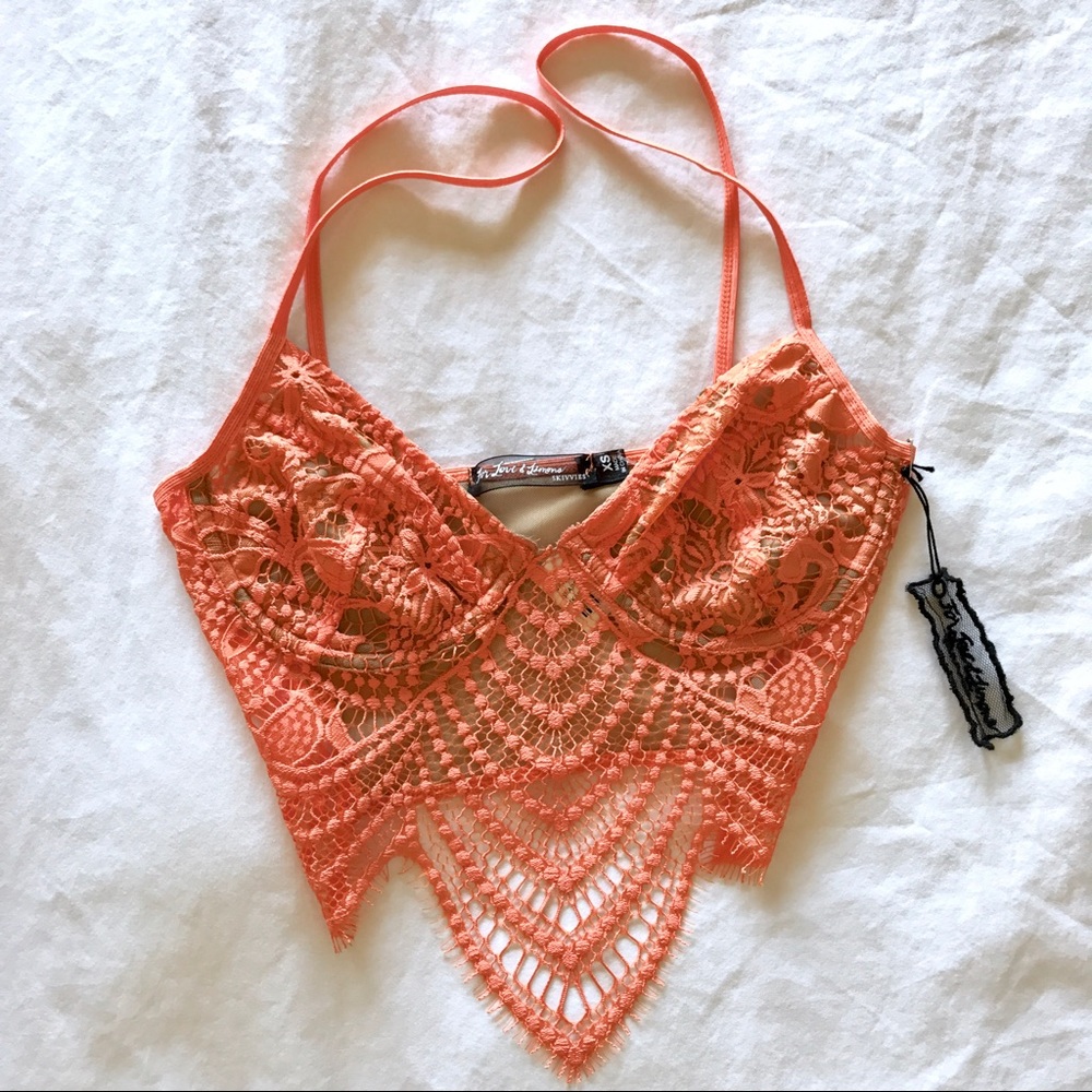 FLL Snapdragon Underwire Bra - Tropical Orange
