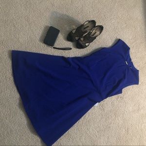 NWT Tahari cobalt blue dress
