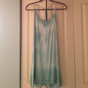 Free people tie dye dress NWT