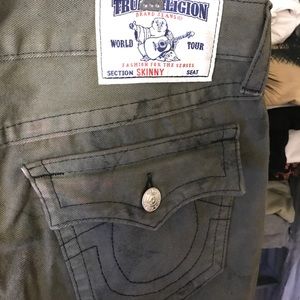 Rare Skinny True Religion Jeans Size 34 Men
