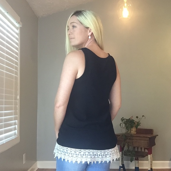 Black Tank Top - Picture 3 of 4