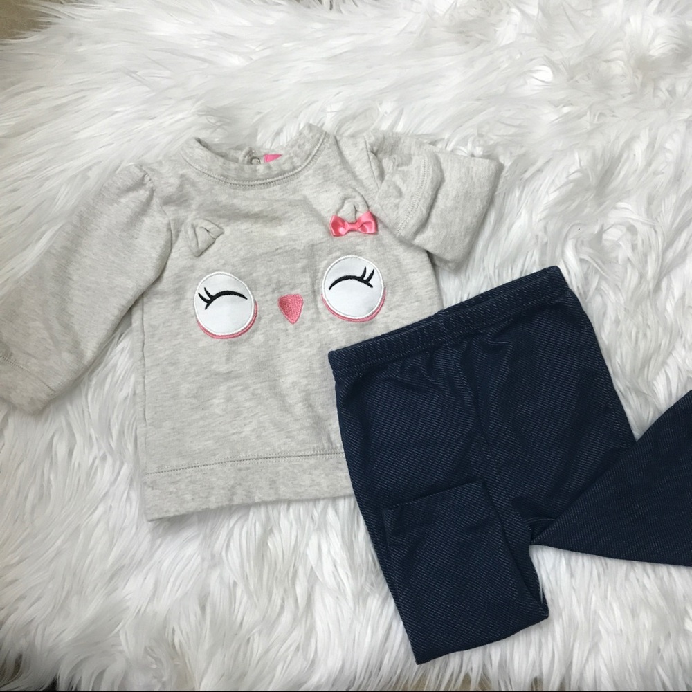 Matching sweater and pants set
