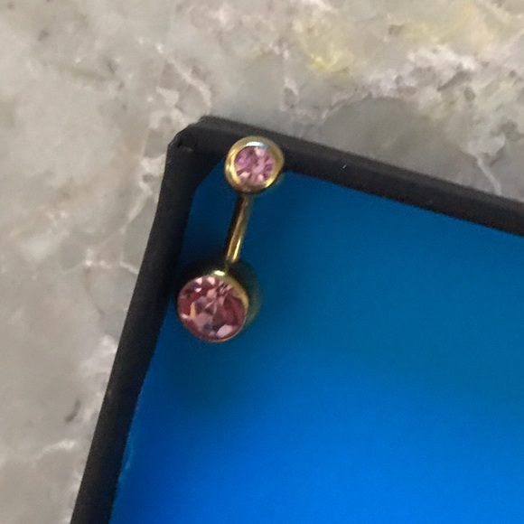 😍💖 Pink belly ring - Picture 2 of 2