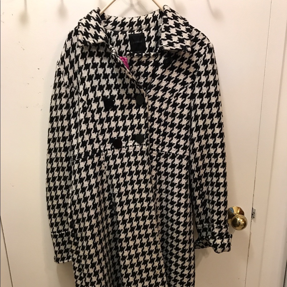 Checkered Express coat