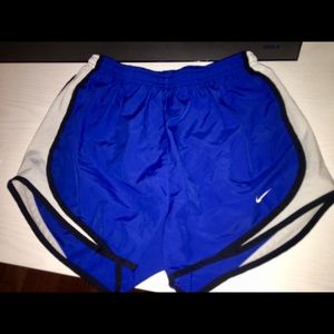 blue nike shorts