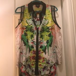 Prabal for target sleeveless blouse size L