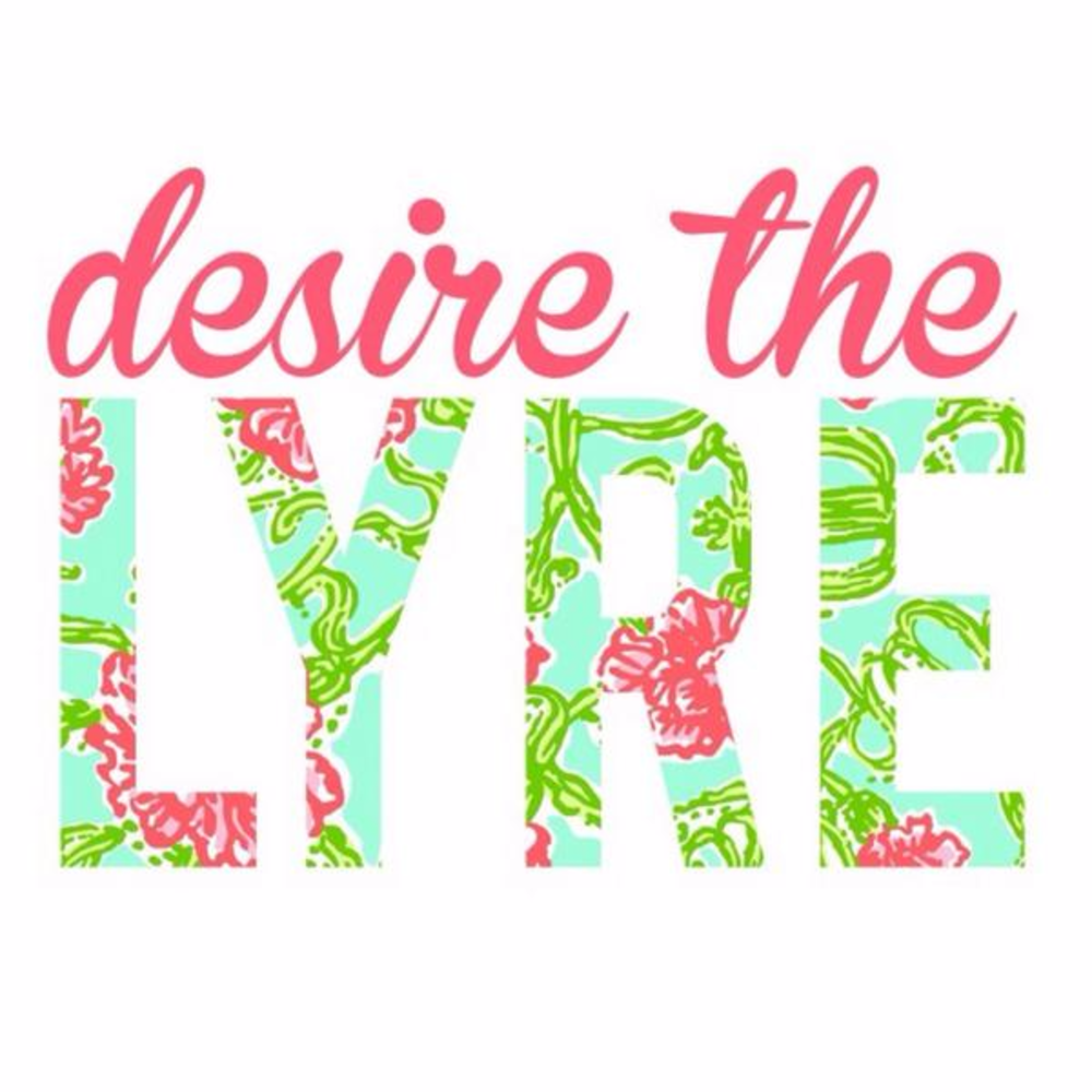 ISO Lilly Pulitzer Alpha Chi Tote