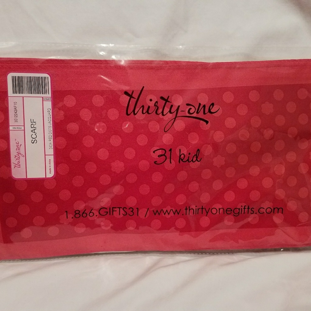 Thirty-One dot scarf for bags