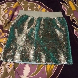 Mermaid sequin skirt