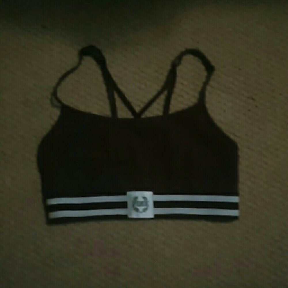 Pink bra