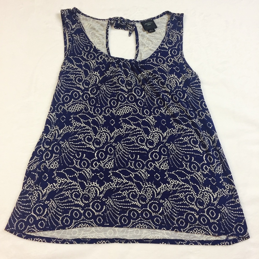 EUC Deletta anthropologie flowy tank medium