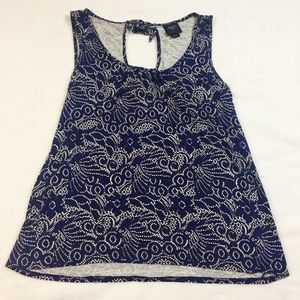 EUC Deletta anthropologie flowy tank medium