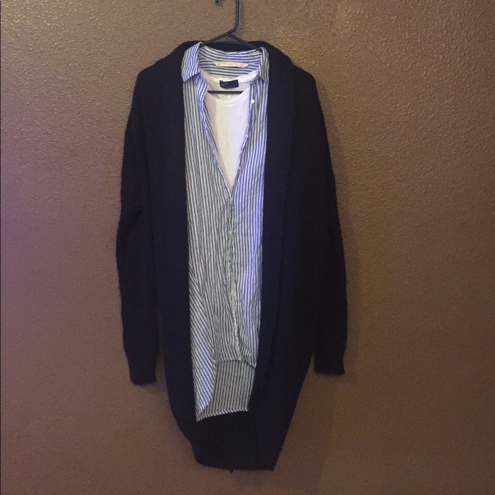 Black Knit Cardigan