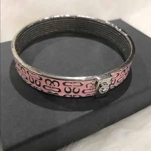 Authentic Coach Signature Bangle