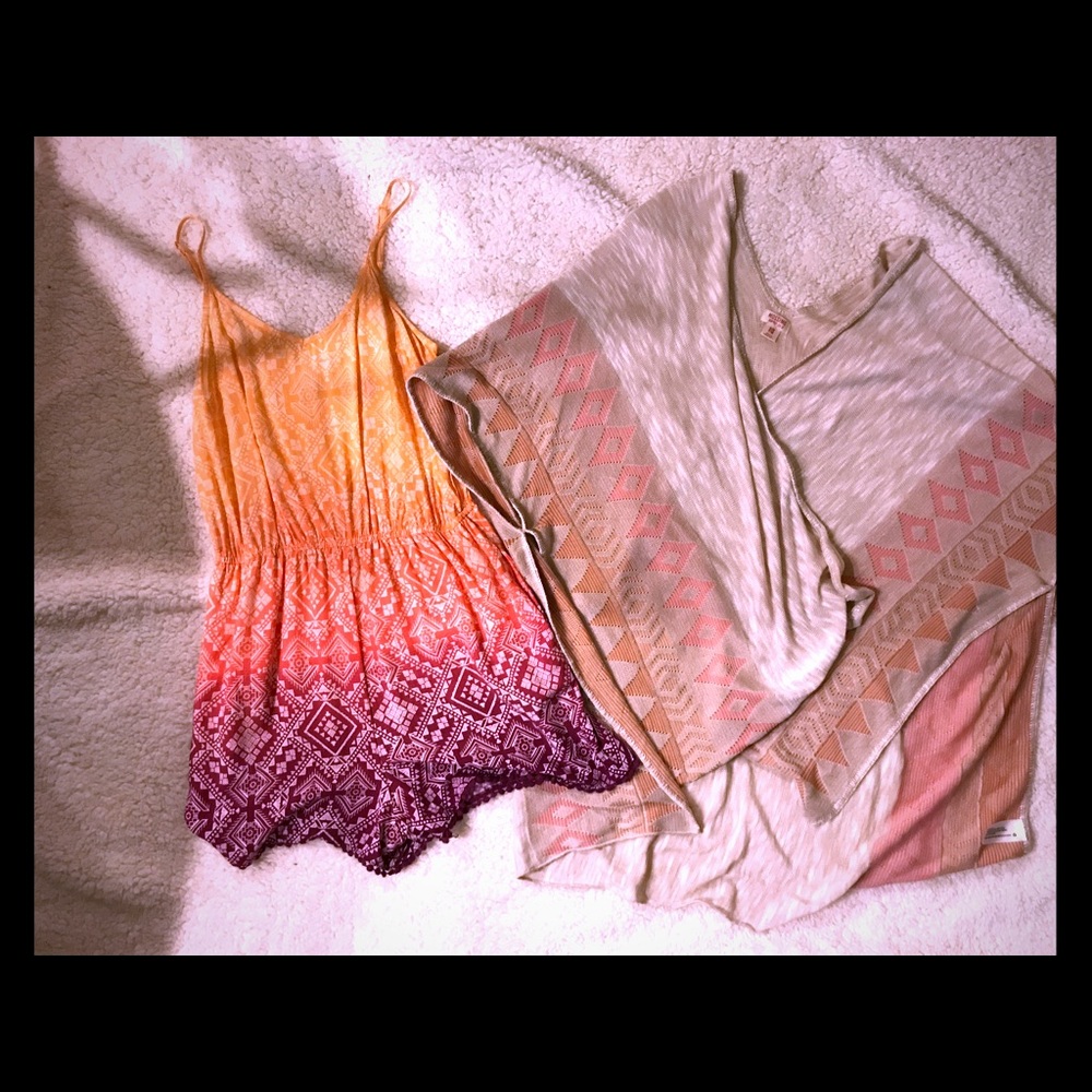 Romper + Cardigan